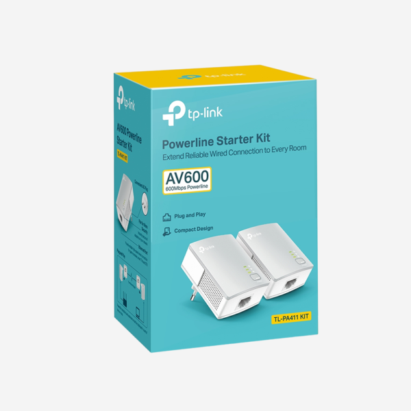 CPL NANO 2PCS AV600 TL-PA411KIT TPLINK