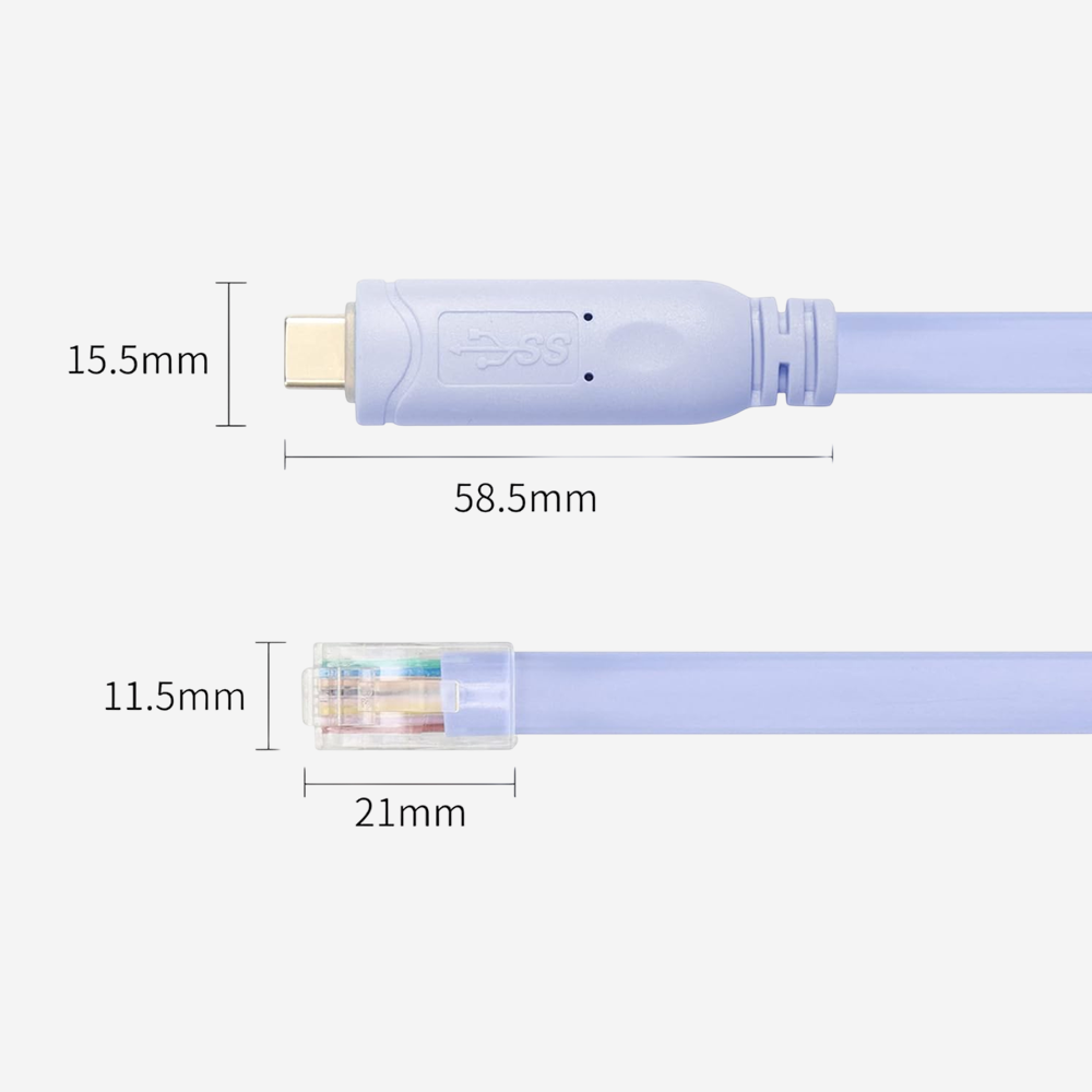 adaptateur cisco type c rj45