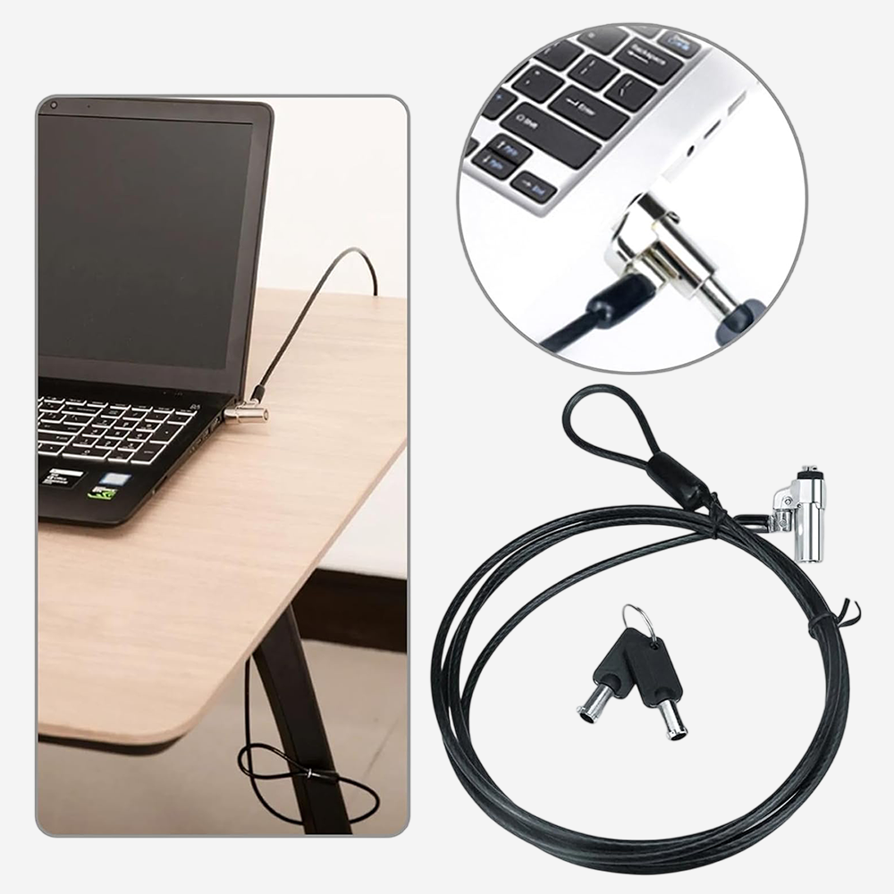 cable antivol pour pc portable