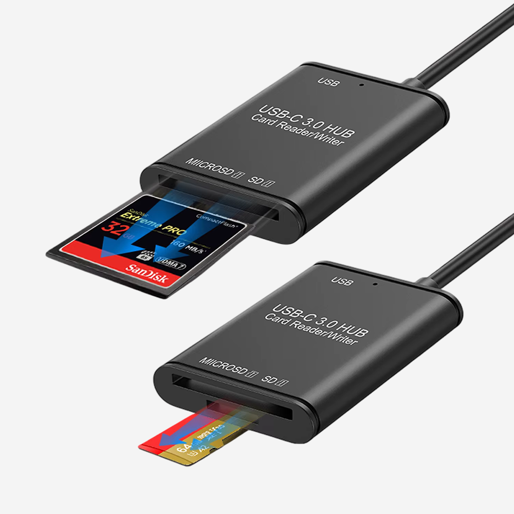 lecteur carte mémoire usb type c