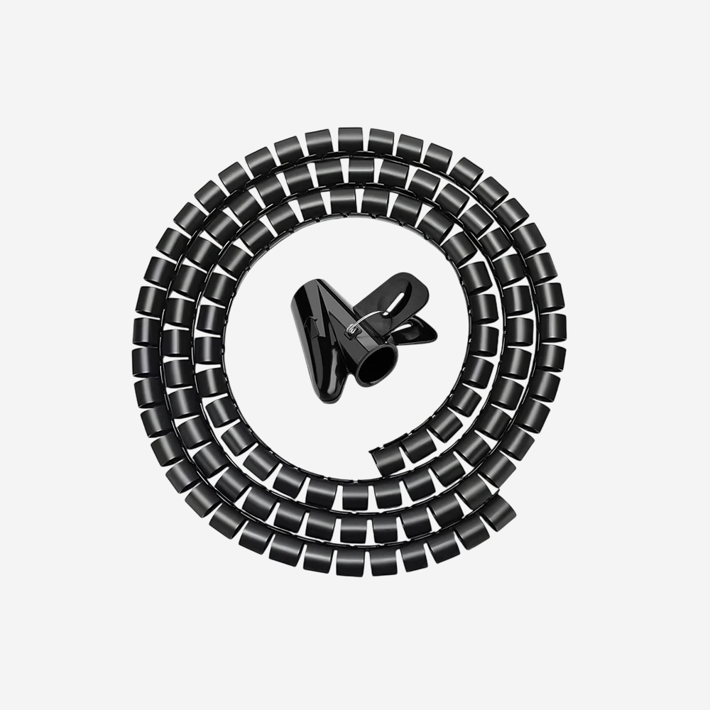 organisateur des câbles en spirale