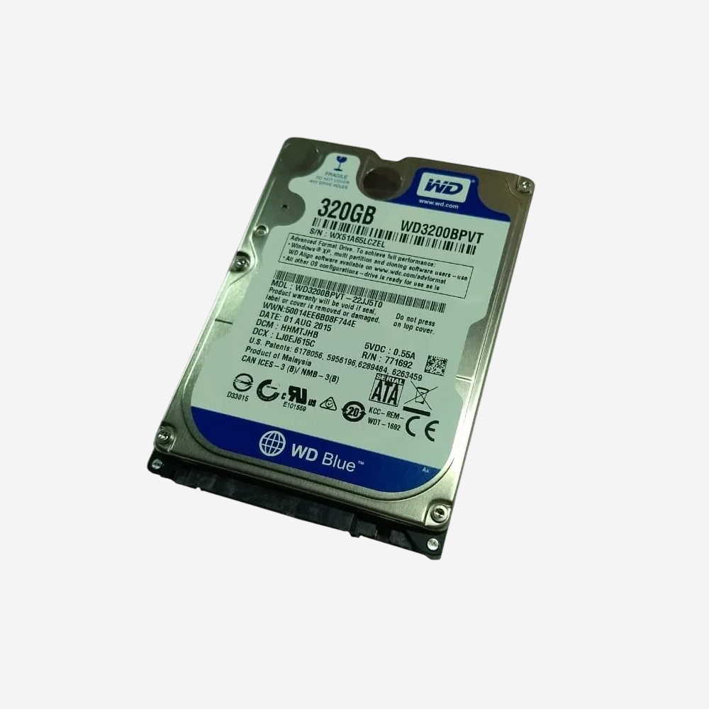 disque dur western digital 320gb